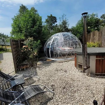 Fichtel-bubble Gegen Aufpreis Mit Hot Tub Und Sauna Luxury tent *