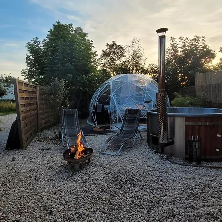 Fichtel-bubble Gegen Aufpreis Mit Hot Tub Und Sauna Luxury tent