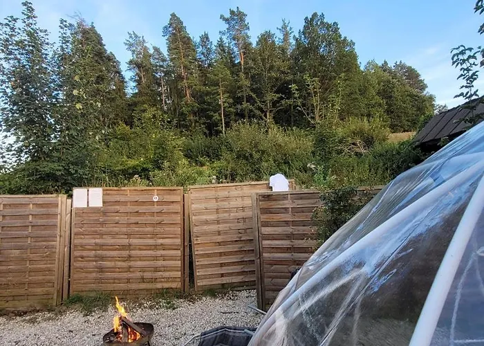 Fichtel-bubble Gegen Aufpreis Mit Hot Tub Und Sauna *