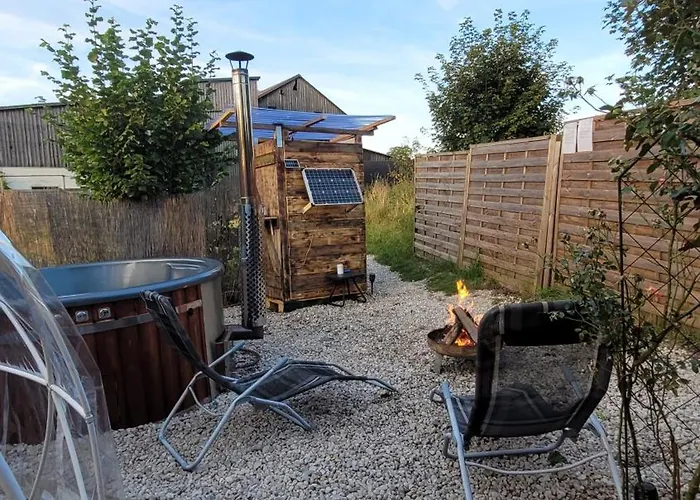 Campo de lujo Fichtel-bubble Gegen Aufpreis Mit Hot Tub Und Sauna Hohenberg an der Eger