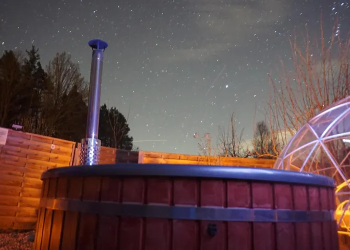 Fichtel-bubble Gegen Aufpreis Mit Hot Tub Und Sauna Hohenberg an der Eger